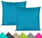 JACK 2er Set 40x40cm Outdoor Kissenhülle Kissenbezug Wasserfest Sitzkissen Lounge Kissen Garten Stuhl Lotus Effekt, Farbe:Petrol