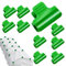 Set di 10 morsetti per serra | 11 mm tunnel di rete – Greenhouse Film Tunnel Clip Frame Fixing Accessories