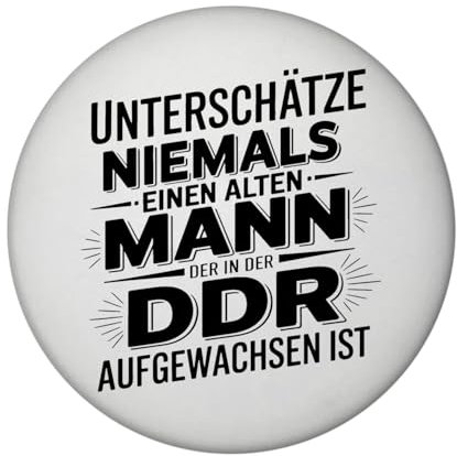 DDR Nostalgie Spruch Magnet mit Flaschenöffner für Ossis Magnet mit Flaschenöffner lustig mit Ostalgie-Charme