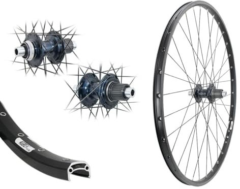 Aggro-X 28 / 29 Hinterrad Laufrad MTB 21-622 Steckachse 142x12 Disk SLX FH-M7110B Centerlock Bremsscheibe schwarz Kassette 12-Fach Microspline