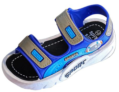 Sandales pour enfants avec fermeture chaussures pour enfants et garçons sandales de sport chaussures pour enfants sandales de plage et de piscine confortables respirantes et flexibles