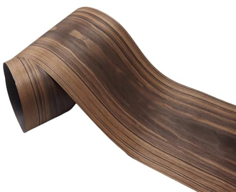Smoked Redwood Grain Tech Wood Veneer Sheet 2.5x0.3m 0.25mm -Decorative Material for Handmade Home Decor Wooden Furniture Restoration Door Facelifts, Floor Enhancement Auto Interior Upgrade