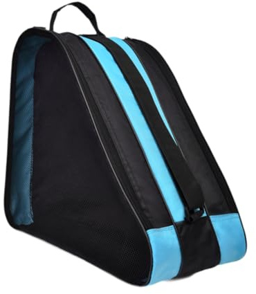 Harilla Skate-Tasche Skate-Handtasche liefert tragbare tragende Skating-Schuhe BagRucksack für Outdoor-Eishockey-Skates Sport, Blau