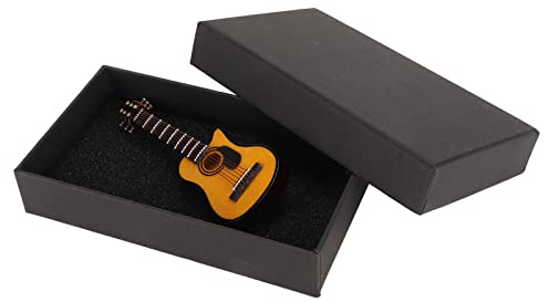 EMUKOEP Gitarren-Brosche, Stilvolle Anstecknadel mit Musik, Ideales Accessoire für Musikliebhaber, um Jacken, Hemden und Taschen eine Besondere Note zu Verleihen