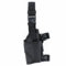 MEETOZ Tactical Leg Holster Black Adjustable Tactical Army Drop Leg Holster for Pistol Gun Drop Puttee Thigh Holder