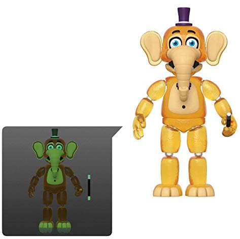 Funko Action Figure: Five Nights at Freddy's (FNAF) Pizza SIM - Orville Elephant - Glow in The Dark Translucent - FNAF Pizza Simulator - Sammlerstück - Geschenkidee - Offizielle Handelswaren