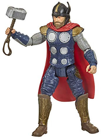 Hasbro Marvel Gamerverse 15 cm große Thor War Cry Action-Figur zum Videospiel, ab 4 Jahren
