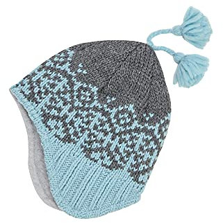 Finkid Peppi Blau-Grau, Mütze, Größe M - Farbe Smoke Blue - Charcoal
