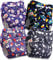 Littles and Bloomz FLP2-0402 Windel, wiederverwendbar, Standard-Popper, 4 Windeln