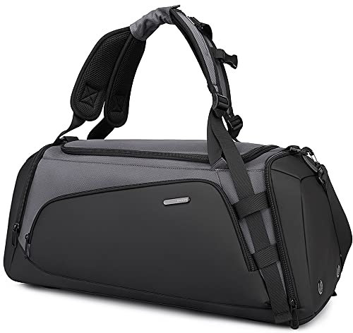 BANGE Gym Bag for Men,Dry and Wet Depart Pocket Sports Duffel Backpack with Shoes Compartment,Short-Distance Trip Duffel Gym Bag for Men Women