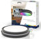 tint Smarte LED-Deckenleuchte KEA – Steuerbar per Alexa oder Fernbedienung – Dimmbare Beleuchtung mit weißem (1800-6500 K), farbigem RGB und indirektem Licht, 22 W – Ø 42 cm