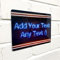Personalised Bar Sign - Neon effect Printed Metal Sign wall art A3 Bar Add Any Text