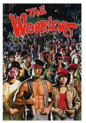 WFKLMSL Filmposter The Warriors, Leinwand, Poster, Wandkunst, Dekoration, Bild, Gemälde für Wohnzimmer, Schlafzimmer, Dekoration, ohne Rahmen, 50 x 75 cm