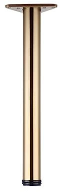 ShEyle Metall Tischbeine Möbelfüße Höhenverstellbare Möbelbeine Edelstahl Stützfüsse Aluminiumlegierung Füße für Bar,Esstisch,Schreibtisch,Werkbank,mit Schrauben,Bronze,Anpassbar (85cm(33.4in))