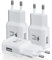 Adaptives Schnelllade Ladegerät, 3er-Pack Schnellladegerät USB Netzteil Stecker Ladeadapter Kompatibel mit Samsung Galaxy S21 S20 S10 S9 S8 S7 Edge Plus, Note 8 9 10+, A13 A14 A34 A50 A54 iPhone