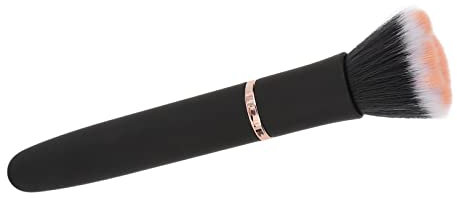 Elektrischer Make-up-Pinsel, Make-up-Pinsel, Rouge, Loser Puderpinsel, 10 Gänge, Vibration, Elektrische Massagebürste, Schwarz
