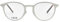 Dior Demo Phantos Herren Brille DM50001U 016 49, Glänzendes Palladium, 49