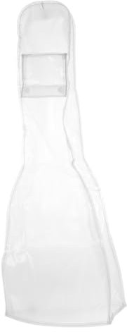 JOINPAYA Transparente Ukulele Staubschutzhülle Mit Rücköffnung Musikalische Instrumentenabdeckung Kratzfest Staubdicht Installieren Leichter Schutz Für Ukulele Und Spielgitarre