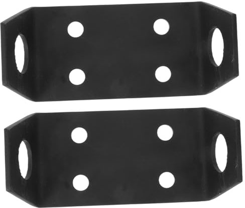 MAGICLULU 2pcs Heavy Duty Winch Mounting Bracket for Off Road Vehicles Sturdy Hitch Cradle Mount Plate for Trailer Towing and Securing Outdoor Equipment