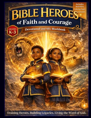 Bible Heroes of Faith and Courage: Devotional and SEL Workbook K-3 (Bible Heroes of Courage and Faith)