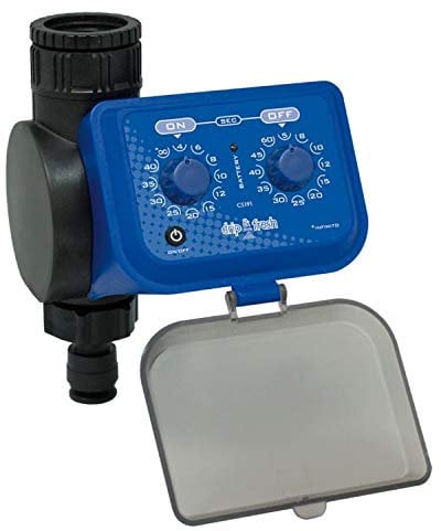 ALTADEX - Drip & Fresh C5191 - Programador de Nebulización por Segundos - Apertura y Cierre por Membrana, Color Azul