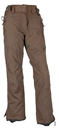 Crivit Damen Snowboardhose Skihose Winterhose Schneehose - Braun, 36 Die Hose Fallen etwas Kleiner aus Siehe die Tabelle bei den Fotos!