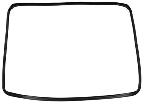 SPARES2GO Rubber Door Seal Gasket & Corner Clips for Hotpoint Oven Cooker (430mm x 360mm) - Fitment List A