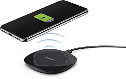 Kabelloses Ladegerät QI-FC 5 für Smartphones, schwarz