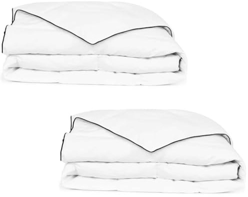 vidaXL Winter-Daunendecke 2 STK. 140x200 cm