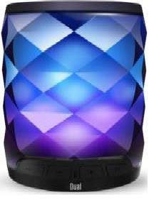Dual Mini Enceinte Bluetooth Lumineuse LED