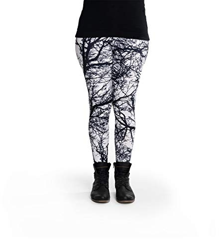 cosey - Bedruckte Bunte Leggings (Einheitsgröße)