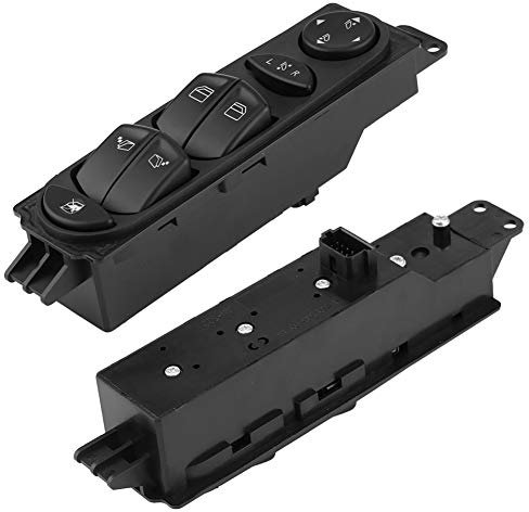 Regun Schalter Fensterheber vorne links, Power Master Fensterschalter, Elektrischer Fensterheber Schalter A6395451313 Kompatibel mit Viano Vito W639
