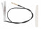 Guitar Pickup Stick Bridge Set Acoustic Folk Pickup Cable Stick Gitarrenersatzzubehör mit 35cm Langem Kabel