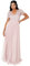 Maya Deluxe Maya Berry Embellished Halter Neck Maxi Dress Robe de Demoiselle d'honneur, Rose givré., 44
