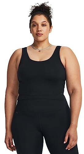Under Armour Damen Motion Tank Top, (001) Schwarz/Jet Grey, Klein