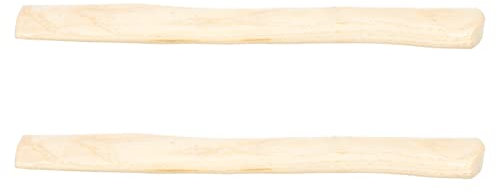 DOITOOL 2pcs Wooden Replacement Handle for Axes Ergonomic Wooden Handle for Outdoor Chopping Compatible Axes Natural Wood Design