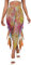 Meerjungfrauen-Leggings für Frauen, 3D-gedruckte Fischschuppenhose mit Flossen, Meerjungfrauenschwanz-Kostüm, hohe Taille, Drachen-Druck, Leggings, A Orange, Groß