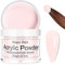 120g de poudre acrylique,poudre d'ongle acrylique 4.23 oz de grande capacité,polymère professionnel pour la manucure française 3D, l'extension de la sculpture de l'ongle. (Rose)