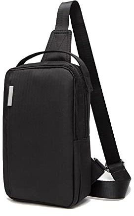 Eshow Brusttasche Sling Bag für Herren und Damen Umhängetasche Crossbody Bag Schultertasche aus Oxford-Tuch Rucksack für Outdoorsport Radfahren Reisen