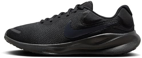Nike Revolution 7, Sneaker Uomo, Nero off Nero, 40.5 EU