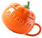 Cartoon Water Cup 1PCS Cute Pumpkin Cup Ceramic Coffee Milk Mug with Lid Halloween Mug for Halloween, Thanksgiving, Birthday, Fall Party Favors (Large) Fruit Coffee Mug