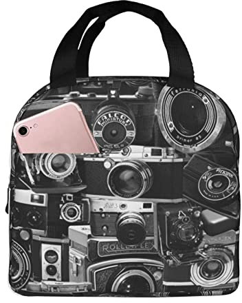 Bolsa de almuerzo con diseño de linternas voladoras chinas, portátil, reutilizable, aislada, para trabajo y camping