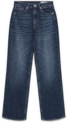VERO MODA Female Weit geschnitten VMTESSA Hohe Taille Weiter Beinschnitt Jeans