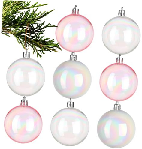 IMIKEYA 60 STK Bunte Kugel dekorative Kugel befüllbare Weihnachtskugeln decoraciones para sala de casa weihnachtsdeko christbaumkugeln weihnachtsbaumkugeln Kugeln Anhänger Kugelornamente