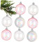 IMIKEYA 60 STK Bunte Kugel dekorative Kugel befüllbare Weihnachtskugeln decoraciones para sala de casa weihnachtsdeko christbaumkugeln weihnachtsbaumkugeln Kugeln Anhänger Kugelornamente
