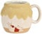 Elbenwald tasse en design 3D pour les fans de Winnie l'Ourson - design pot de miel - 9 x 9,5 x 13 cm - 420 ml - céramique - jaune