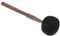 UPKOCH Bol sonore de Bouddha en feutre pour guérison du son - Maillet tibétain - Bol chantant tibétain - Instrument tibétain - Striker - Gong - Méditation - Bâton en bois noir