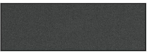 vidaXL Anthrazitfarbene rechteckige Fußmatte | Rutschfestes Design, Langlebige Polyesterkonstruktion für Innen- und Außenbereiche 180 x 60 cm Türmatte Teppich Polypropylen Schmutzfang