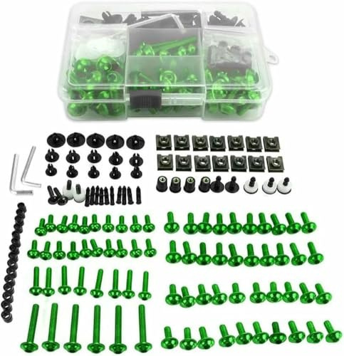 zhyubnd Kit de Vis de Carénage de Moto de Pare-Brise de Boulons pour Kawasaki Z750 Z 750 Z750s 2007-2012 2009 2010 2011 Pièces de Rechange pour Outils à vis