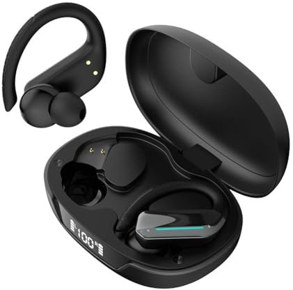 Auricolari Bluetooth Cuffie Running Sport Gaming Cuffie Mic Con Suono In HIFI Ear Earbuds Bass con orecchio bluetooth cancellazione auricolari cuffie earhook Per earhook con bluetooth over hea